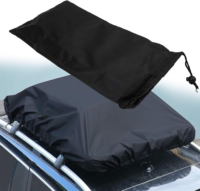 Car Roof Rack Cover, Waterproof Luggage Carrier Rooftop Cargo Tent Cover, Foldable Carrier Protector For SUVs And Cars Camping Travel(67"x57" /170 * 145cm)