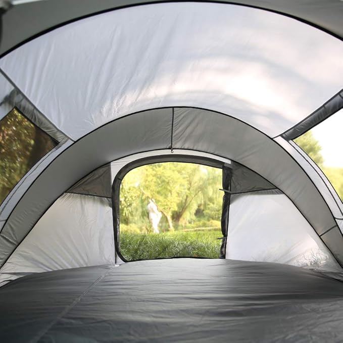 EchoSmile Instant Pop Up Camping Tent, 2/4/6 Person, Easy Setup Tent, Water Resistant Dome, Portable with Carry Bag