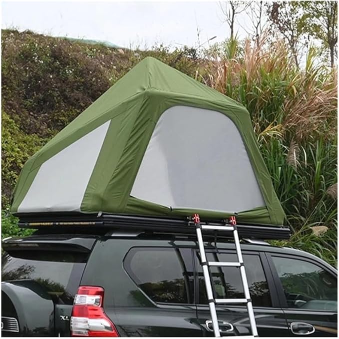 Inflatable Rooftop Tent Triangle RTT Outdoor Camping Tent 4 Season Car Roof Top Tent for Van