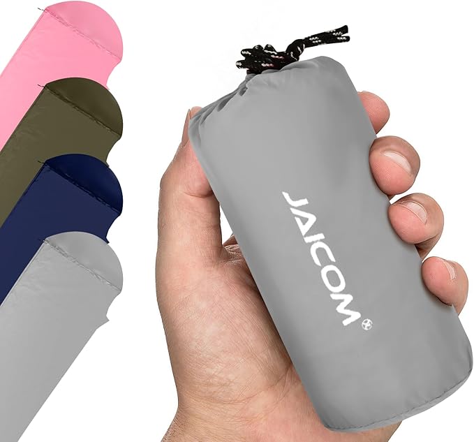 Ultralight Sleeping Bag Liner - 5.3 oz Washable Adult Sleep Sack & Travel Sheets, Self Tan Sleep Sack with Two-Way-Zipper, for Backpacking, Hotel, Camping, Travel