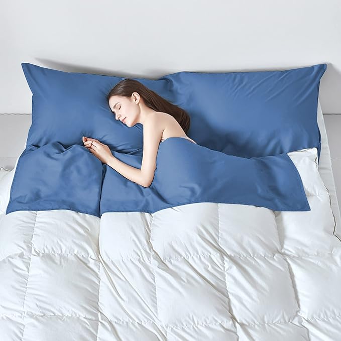 Travel and Camping Sheets Sleeping Bag Liner,Lightweight Travel Sheets for Hotel Portable Hotel Sleeping Bag Sack for Adults,Premium Soft Hotel Sleep Sheet for Traveling Hostels Picnic