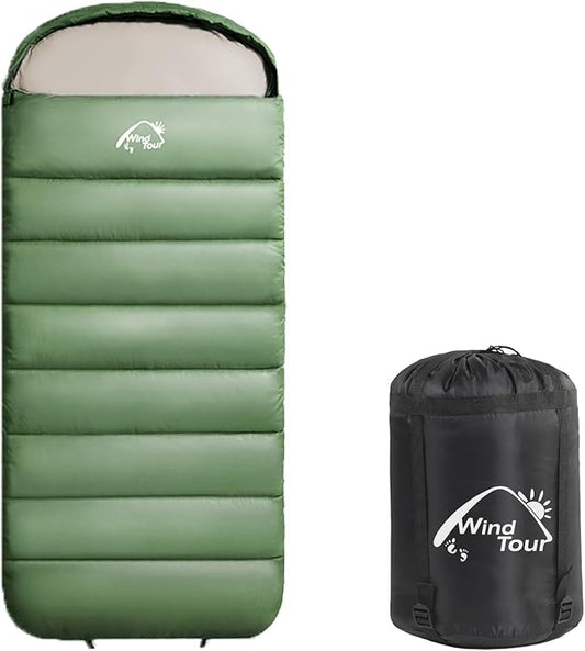 Sleeping Bags Lightweight Waterproof- Cold Weather Sleeping Bag Camping Hiking Outdoor Travel Adults Girls Boys Mens