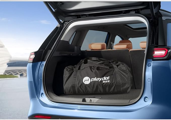 UNISTRENGH Waterproof Inflatable Car Rooftop Tent Lightweight Portable Family Outdoor Camping Roof Top Tent for SUV, Jeep Cars