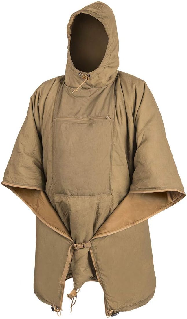 Helikon-Tex Swagman Roll Military Poncho - Multi-purpose Poncho & Emergency Poncho - Survival Gear - Woobie Blanket & Jacket