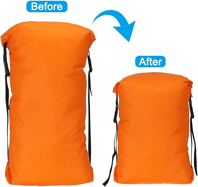 PATIKIL Compression Stuff Sack, Waterproof Sleeping Bag Storage Sack for Backpacking Camping
