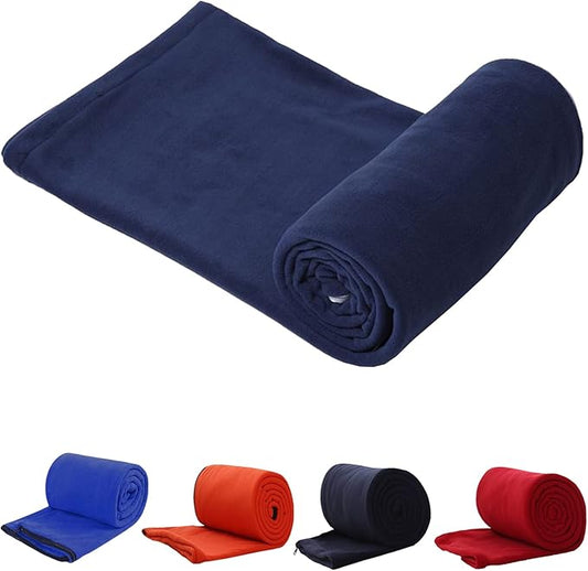 Warm Cozy Microfiber Fleece Zippered Sleeping Bag Liners