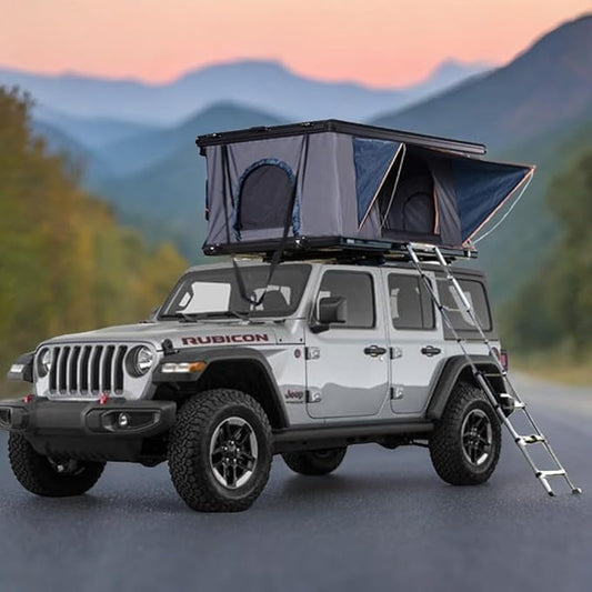 Durable Hard Shell Rooftop Tent | Spacious SUV Tent for Camping | Waterproof Roof Top Tent for Trucks