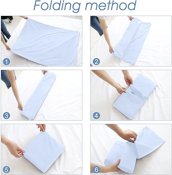 Sleeping Bag Liner, Lightweight Portable, Soft Travel and Camping Sheet, with Compact and Carry Bag, for Travel, Hotel
