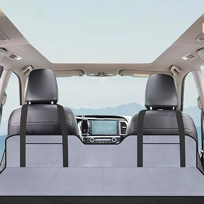 Non-Inflatable Car Mattress Back Seat Bed Extender Portable Folding Camping Travel for Sleeping