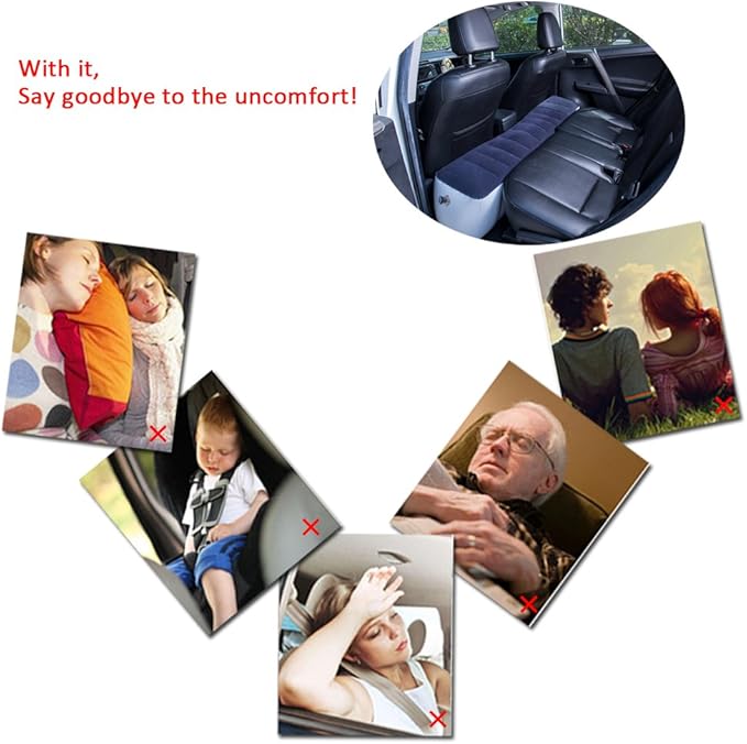 FMS Car Travel Inflatable Mattress Back Seat Gap
