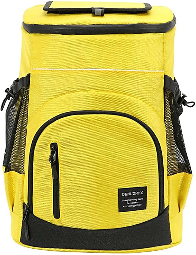 SCOSAO Cooler Backpack 36 Cans, Leak-Proof Insulated Backpack 30L Large Capacity, Double Deck Cooler Bag Up to 12 Hours,Soft Lightweight Lunch Backpack for Men Women Work Beach Camping Picnic