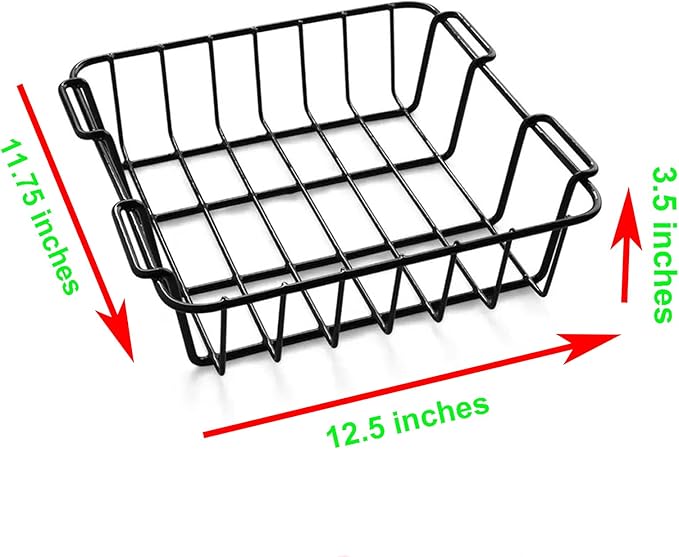 12.5" long Cooler Basket for Yeti Tundra 50&65, lgloo 52QT, Ozark Trail 52QT, Pelican Elite (45 & 70)etc,Stainless Steel Storage Dry-Goods Basket Suitable for coolers with all internal diameters 12.5"
