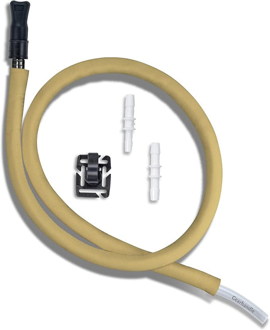 Drink Tube Replacement or Extension for Replacing Your Hydration Backpack Water Bladder Drink Tube. Add or Extend to Your Current Water Bladder Drink Tube Hose.