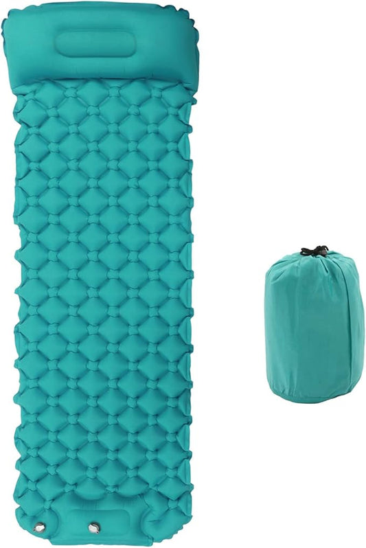 Topyond Inflatable Sleeping Mat, Camping Sleeping Pad Ultralight Inflatable Sleeping Mat with Built in Pump Backpacking Camping Air Mattress for Camping