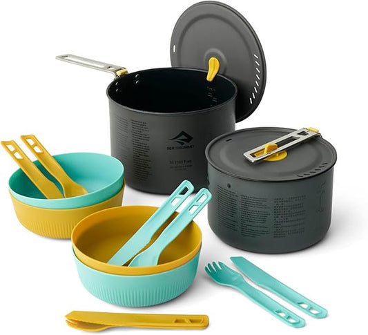 Sea to Summit Frontier Ultralight Two Pot Cook Set for Camping