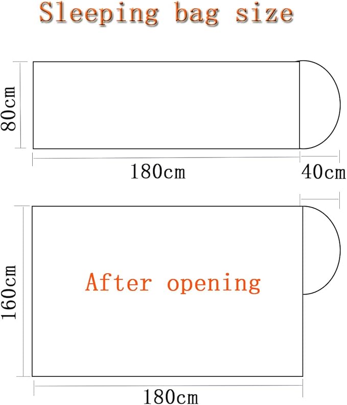 Warm Cozy Microfiber Fleece Zippered Sleeping Bag Liners