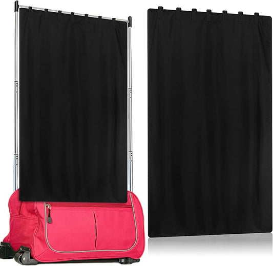 Privacy Curtain for Dance Bag Suitcase Portable Changing Room Privacy Curtain Without Rack Partition Screens for Dancer Backstage Accessories, Camping, Window Shades