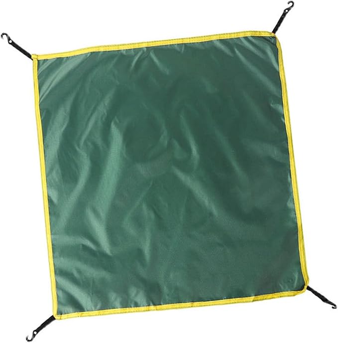 misppro Rainfly Accessory Waterproof Tent Cover Fits 3-4 Person Instant Tent, 3.6ftx3.6ft Portable Rainproof Tarp for Outdoor Camping
