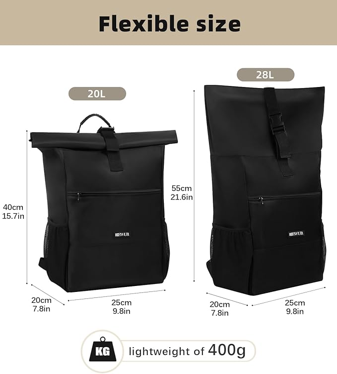 Cooler Backpack 35 Cans Large Capacity Insulated Light Cooler Backpack,Waterproof and Leak-Proof,Portable with Bottle Opener,Perfect for Picnics,Camping,Beach,Hiking,Shopping20L（Black 35Cans）
