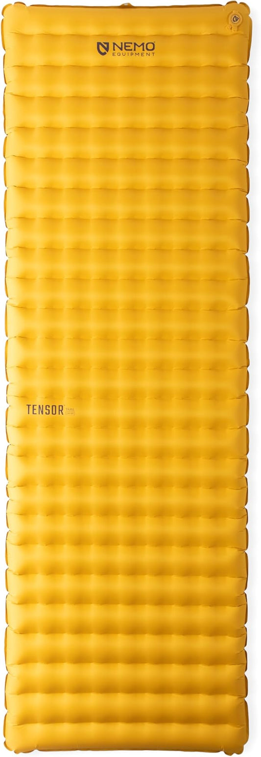 Nemo Equipment Tensor Trail Ultralight Insulated Sleeping Pad - Long Wide (76"x25") - Mango/Huckleberry