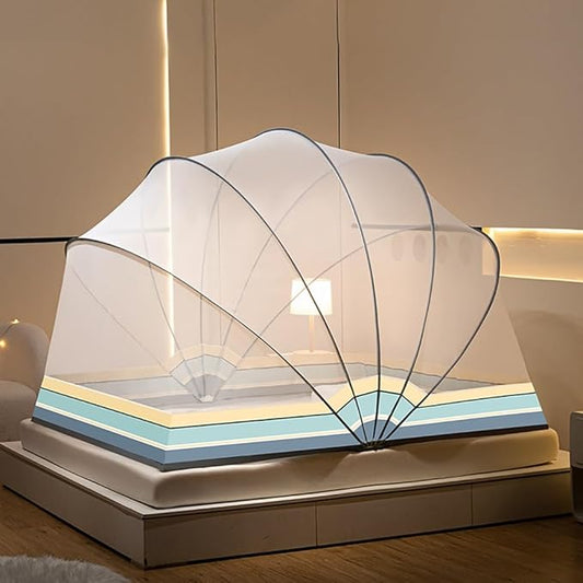 Foldable Mosquito Net, Summer Portable Household Blackout Bed Canopy, Installation-Free Pop-Up Bed Net Tent, Suitable for Indoor Or Outdoor(D,39.4x76.8x49.2in)