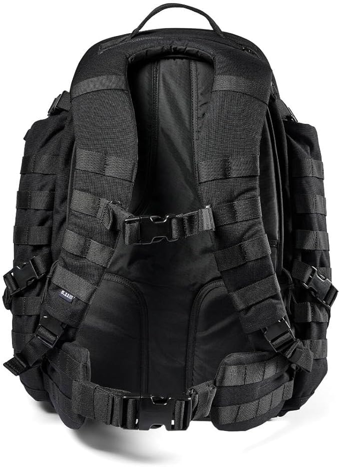 5.11 Tactical Backpack, RUSH 72 2.0 Military Survival Molle Back Pack with Laptop Compartment, Large, 55L, Style 56565ABR
