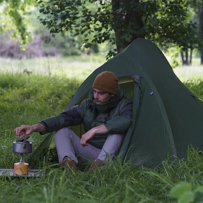 Naturehike Cloud Up 1 Person Tent, Lightweight Backpacking Tents for One Man, Waterproof Ultralight One Person Tent for Camping Hiking Backpacking