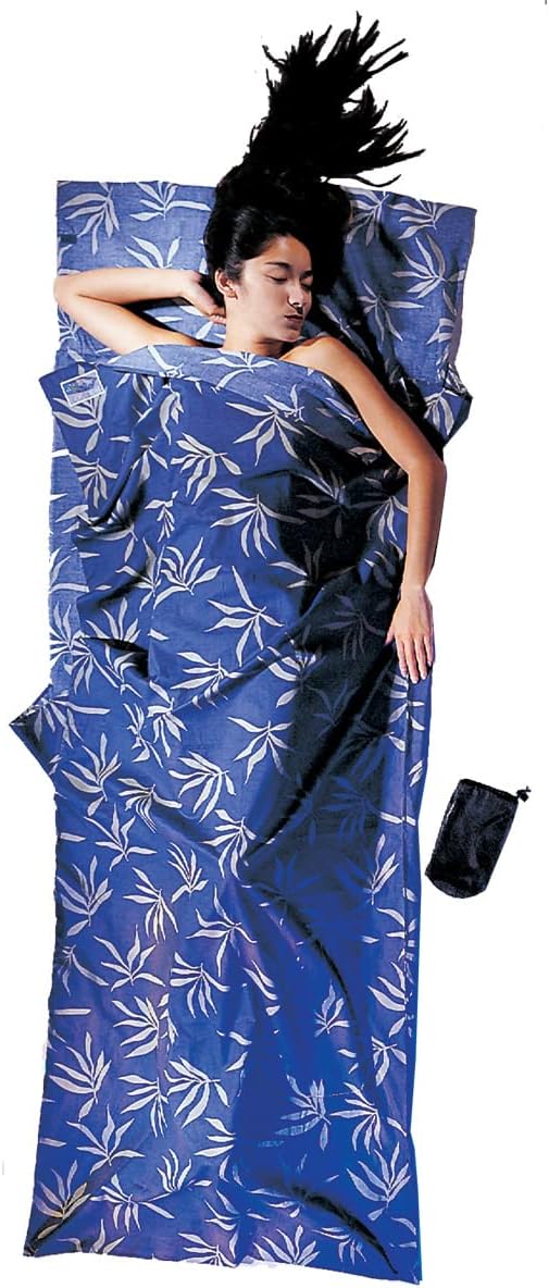 COCOON - Premium - TravelSheet - - Cotton - Leaves - Regular