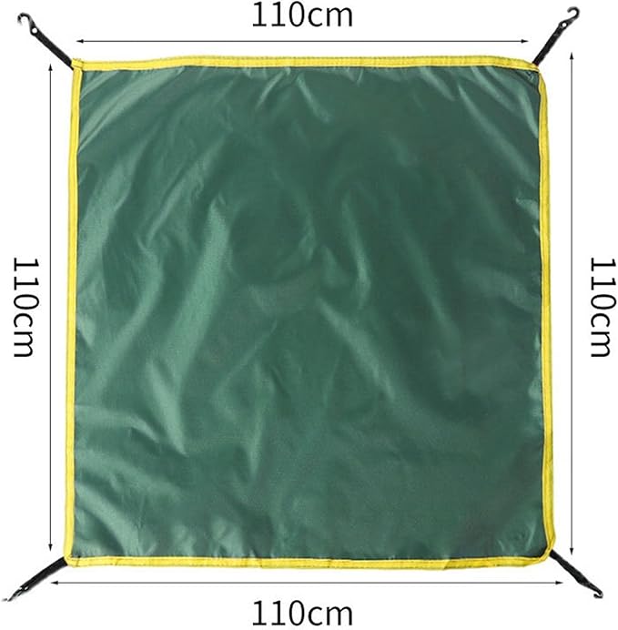 Rainfly Accessory Fits 3-4 Person Instant Tent Waterproof Tent Top Cover, Rain Fly Sunproof Top Cloth Tent Tarp Portable for Camping Travel