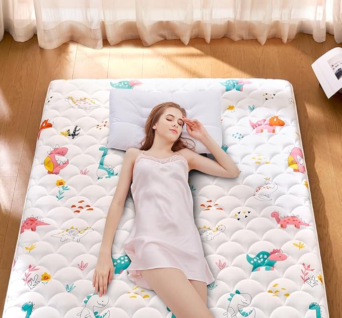 Premium Foam Japanese Floor Mattress Futon Mattress,100% High Density Comfortable Foam, Thicken Tatami Mat Sleeping Pad, Ideal for Comfort and Support, Queen (80" X 60")