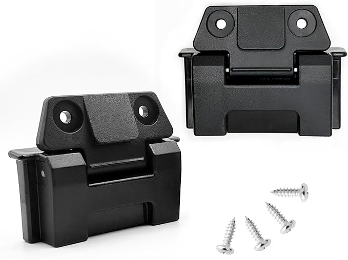 2PCS Cooler Hinges & Screws Kit for Igloo 25/52/72 Qt BMX Coolers - Exact Fit Replacement Hinges (Heavy-Duty Design)