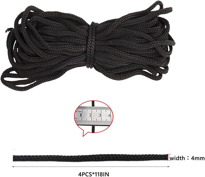 BEISHIDA Holiday Inflatable Replacement Accessories Including Plastic Piles and Tether Hooks Replacement Yard Inflatable Accessories Gardens and Home lawns 14PSC Black