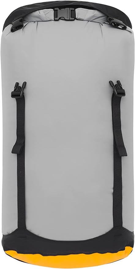 Sea to Summit eVac Compression Dry Bag, Waterproof Compression Sack, 20 Liter, High Rise Grey