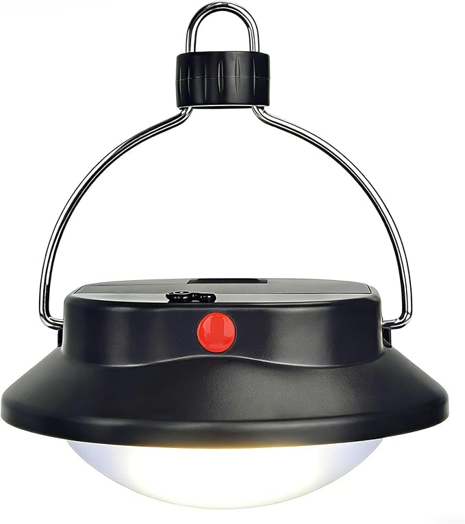 Portable LED Camping Lantern, Lightweight & Compact Tent Light for Camping, Hiking, Backpacking, Fishing & Emergency Use, 3 Brightness Modes, Battery Powered, Perfect for Power Outages & Hurricane