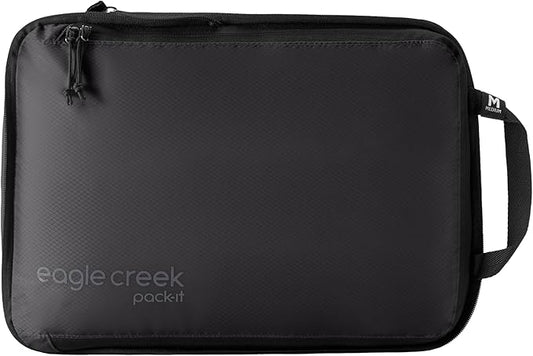 Eagle Creek Pack-It Isolate Compression - Lightweight Cube for Optimizing Luggage Space - Easy-Grab Zipper - Convenient Top Handle - Recycled Materials - Small
