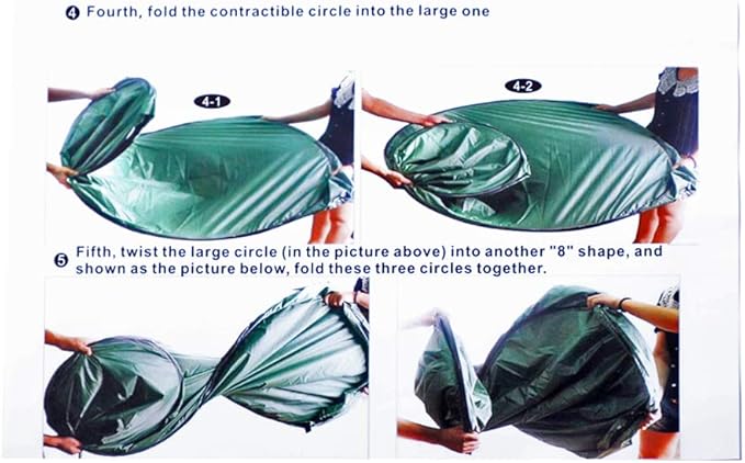 Pop Up Shower Changing Room Privacy Tent, Instant Portable Outdoor Shower Tent, Camp Toilet, Rain Shelter for Camping & Beach Lightweight & Sturdy, Easy Set Up, Foldable,with Carry Bag