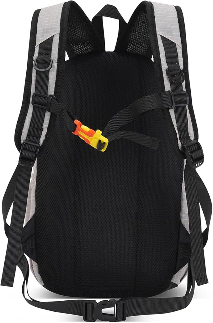 Travel Backpack, Lightweight Hiking Daypack with Anti Theft Zippers and Safety Whistle for Outdoor Commute Weekend Getaway (20L and Below)