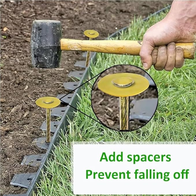 Artificial Turf Stakes 70-Pack Landscape Anchoring Stakes RV Rug Anchors Paver Edging, Weed Barrier, Lawn Edging，Carpentry and More