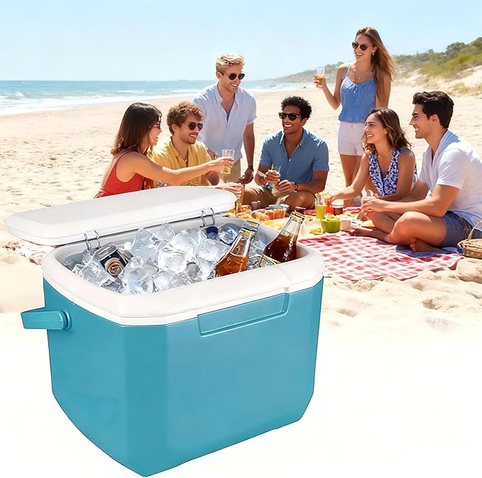 Cooler Plastic Hinges Replacement for Coleman Coolers Parts, Ice Chest Hinges & Screws Set for Camping Ice Box (4 Pack)