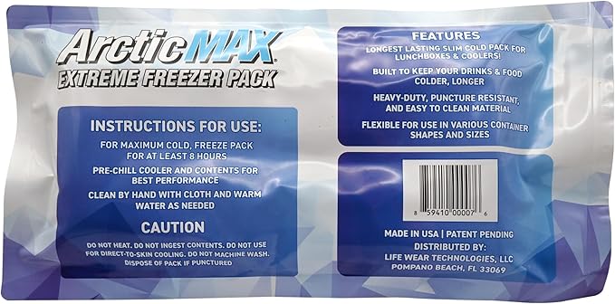 ArcitcMAX - Long-Lasting Slim Cooler Ice Pack