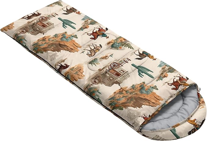 AILONEN Girls Pink Camping Sleeping Bags,Lightweight & Waterproof,3 Season Warm & Cool Weather,Cute Bow Duck Print Sleeping Bags for Kids,Girls,Adults Travelling,Outdoors