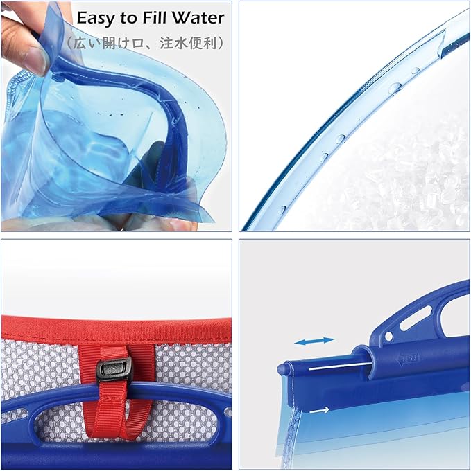 TRIWONDER Hydration Bladder Water Reservoir 1.5 Liter 2L 3L BPA Free Water Bladder for Running Cycling Hiking Camping Backpack