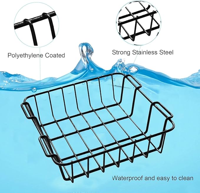 Cooler Basket for RTIC 65 Qt, Dry-Goods Basket Compatible with RTIC 65 Cooler Dividers and RTIC Cooler Accessories (13.5")