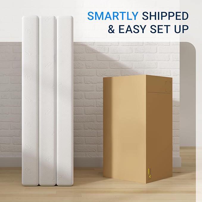 Avenco Folding Mattress, 4 Inch Trifold Mattress, Twin XL Folding Mattress for Indoors, RV/Camper Van, Travel, Camping, Guest Room
