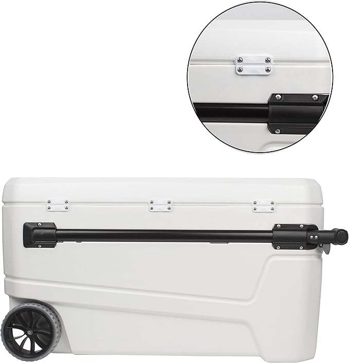 LBB-Parts Cooler Hinges for Igloo Ice Chest, Cooler Replacement Hinge Parts,Set of 2