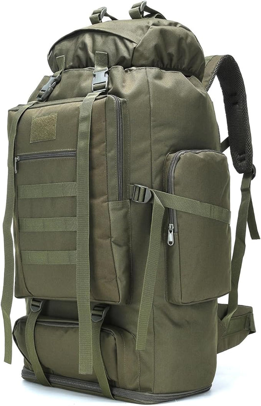 Hiking Backpack for Men 70L/100L Camping Backpack Military Rucksack Molle 3 Days Assault Pack for Climbing | Camping Backpack, 3 Days Assault Pack, for Climbing