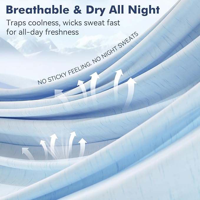 Elegear Cooling Blanket for Hot Sleepers, Double-Sided Arc-Chill® 3.0 Cooling Tech, Q-Max >0.5 Cool to Touch Cooling Blankets, Soft Breathable Summer Blanket for Night Sweats & Hot Flashes