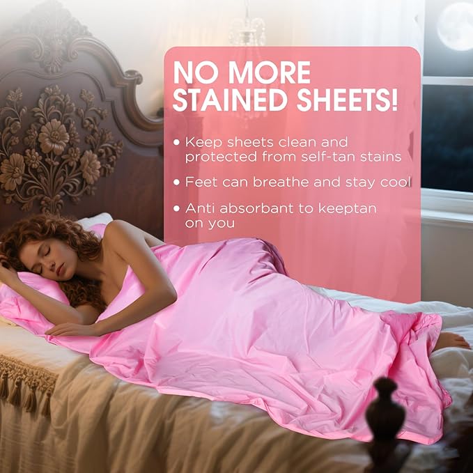 Ultralight Sleeping Bag Liner - 5.3 oz Washable Adult Sleep Sack & Travel Sheets, Self Tan Sleep Sack with Two-Way-Zipper, for Backpacking, Hotel, Camping, Travel