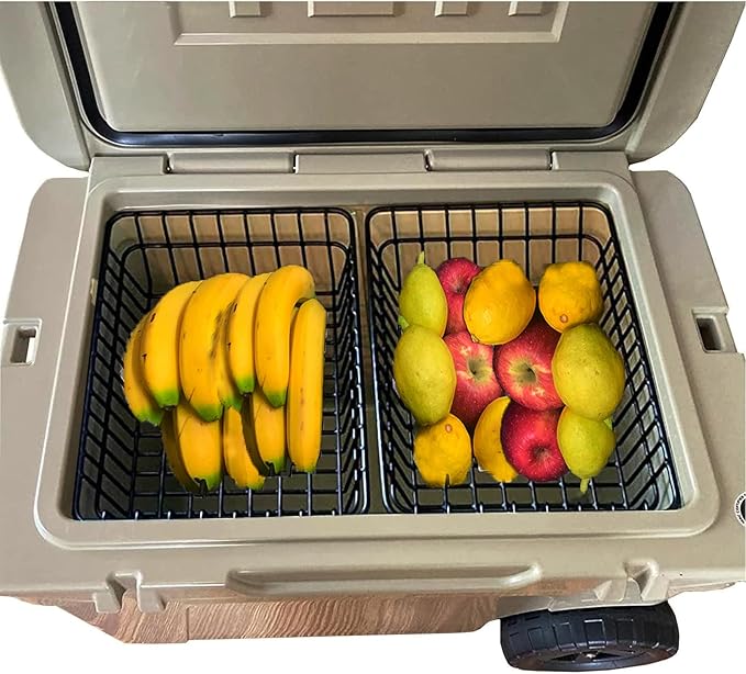 Cooler Basket for YETI Tundra Haul, YETI Roadie 48, YETI Roadie 60Compatible with Other lgloo Accessories Cooler Locks, Cooler Dividers, Ice etc,Cooler Basket Keeps Food Dry.