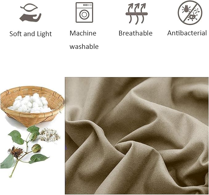 Sleeping Bag Liner, Lightweight Portable, Soft Travel and Camping Sheet, with Compact and Carry Bag, for Travel, Hotel